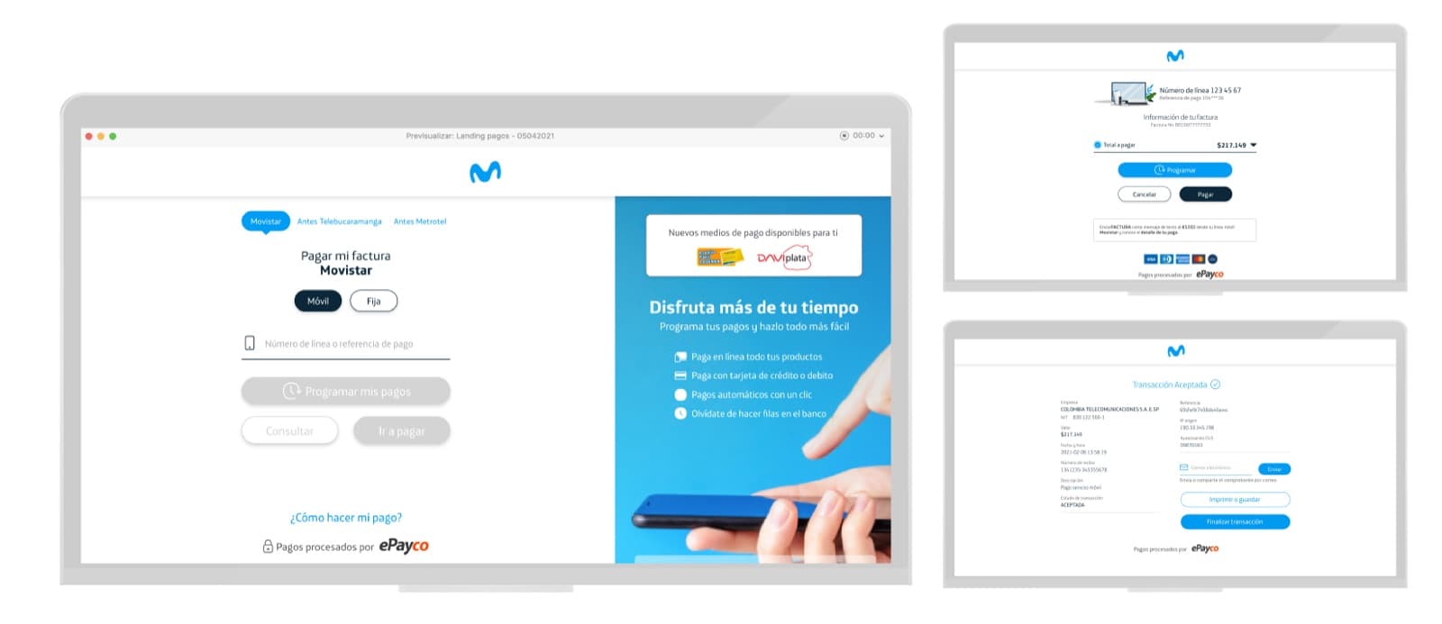 Mobile & desktop
